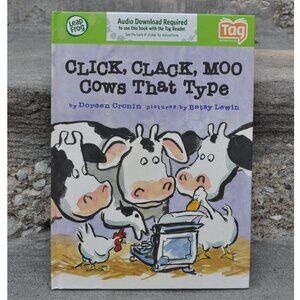 Click Clack Moo book Doreen Cronin hard cover book UNOPENED (25)